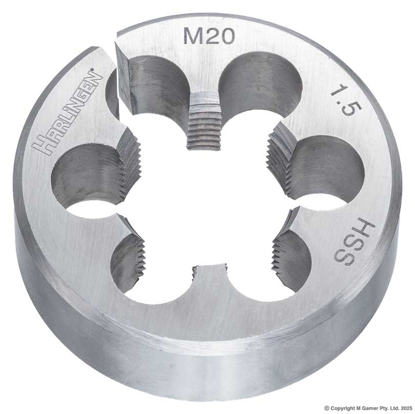 Harlingen H-11-098-A112 M20 x 1.5mm HSS Round Die