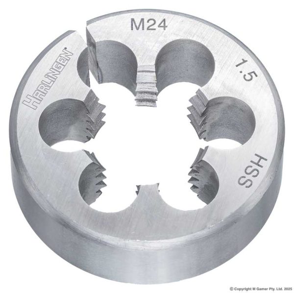 Harlingen H-11-098-A120 M24 x 1.5mm HSS Round Die