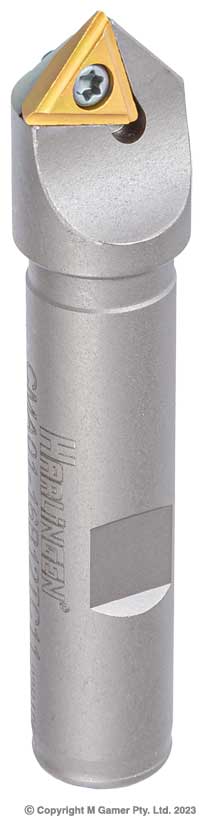 Harlingen H-11-132-T10 90deg TCMT Indexable Nickel Plated Countersink - 1-16mm