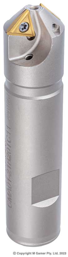 Harlingen H-11-132-T20 90deg TCMT Indexable Nickel Plated Countersink - 6-21mm
