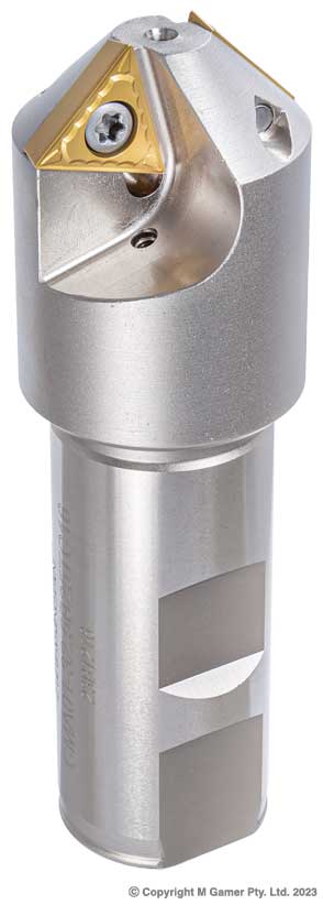 Harlingen H-11-132-T30 90deg TCMT Indexable Nickel Plated Countersink - 12-32.5mm