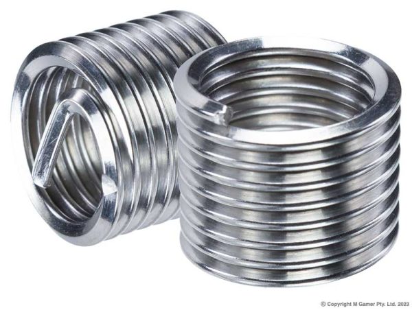Harlingen H-11-303-310 M5 x 0.8 Stainless Steel Threaded Inserts