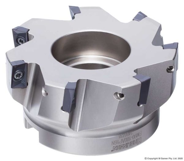 Harlingen H-231-51-005 100mm 90deg Indexable Face Mills For APKT1604 Inserts