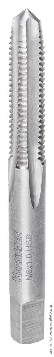 Harlingen H-541-76-P018 M6 x 1.0mm Intermediate HSS ISO Hand Tap