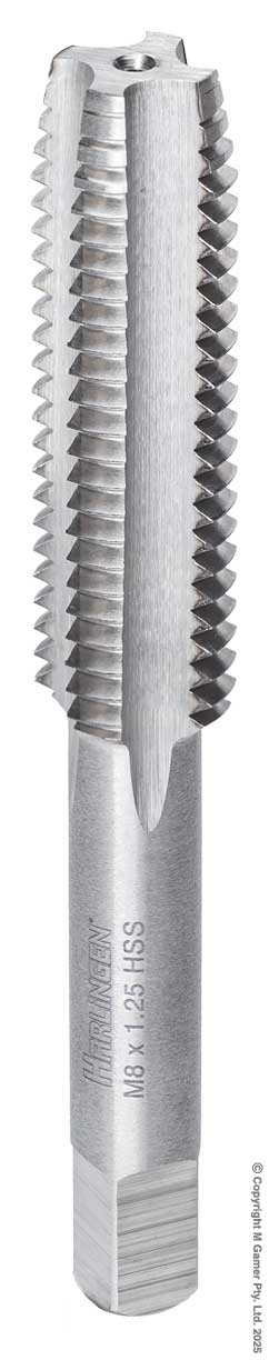 Harlingen H-541-76-P022 M8 x 1.25mm Intermediate HSS ISO Hand Tap