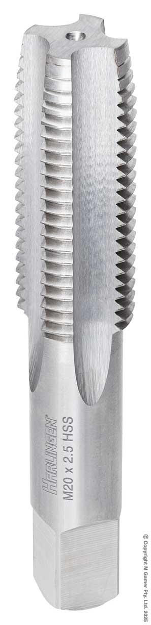 Harlingen H-541-76-P049 M20 x 2.5mm Intermediate HSS ISO Hand Tap