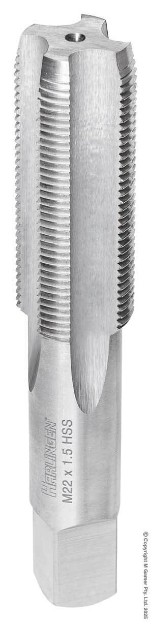 Harlingen H-541-76-P054 M22 x 1.5mm Intermediate HSS ISO Hand Tap