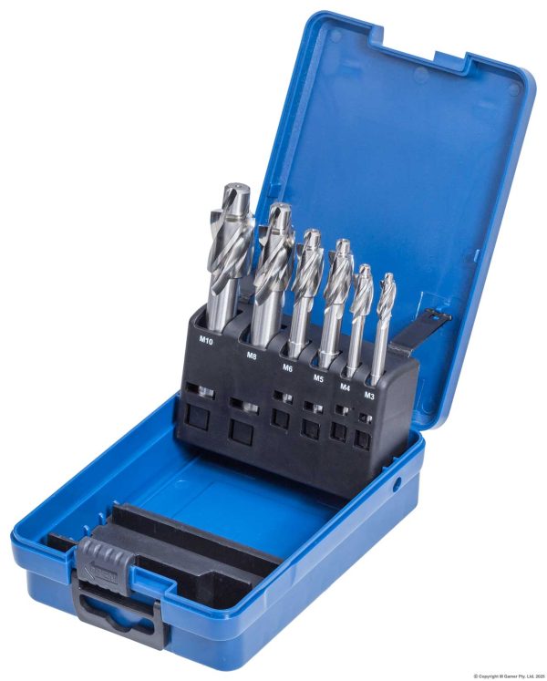 Harlingen H-562-12-1S1 HSS Metric Cap Screw Counterbore Set - M3 - M10