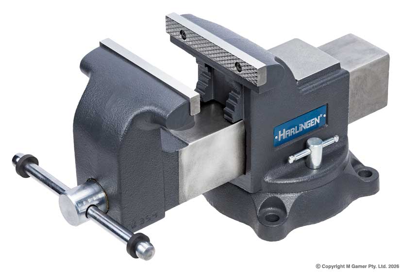 Harlingen H-732-34-203 6"/ 150mm Industrial Workshop Bench Vise