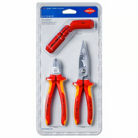 Knipex Electrical Installations Set 3PC