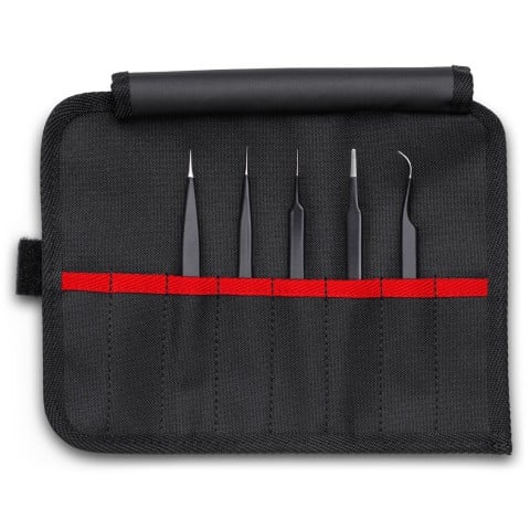 Knipex Uni Tweezer Set ESD 5PC