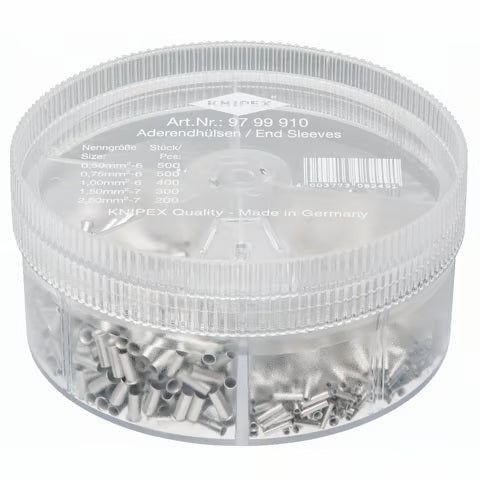 Knipex Assorted Box Single End Sleeves