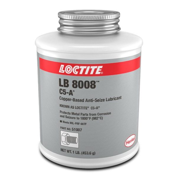 Loctite LB 8008 Anti-Seize - C5-A Copper Base - 454g Tub