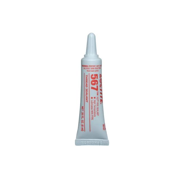Loctite 567 Thread Sealant - Controlled Strength - High Temp - 6ml Tube