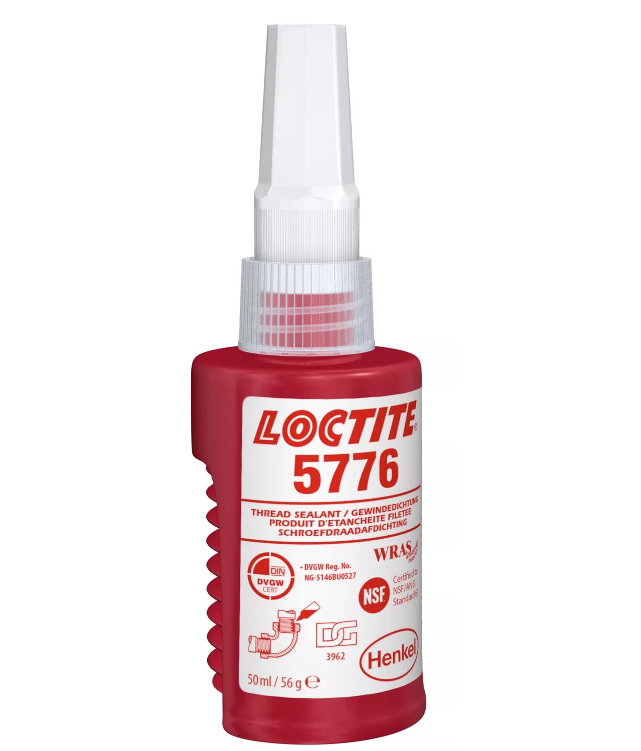 Loctite 5776 Threadsealant - Medium Strength - Coarse - 50ml Bottle