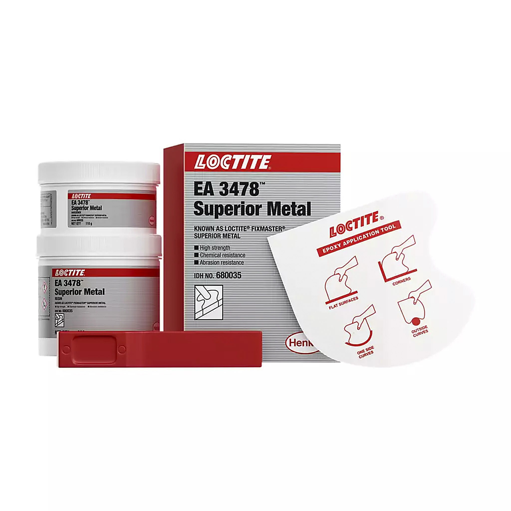 Loctite EA 3478 Fixmaster Superior Metal - 408g Tub