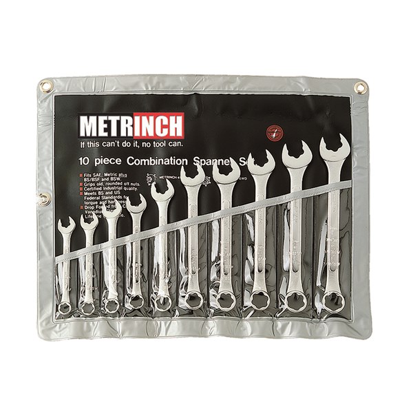 Metrinch Spanner Set 10 Piece