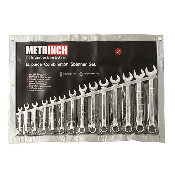 Metrinch Spanner Set 14 Piece