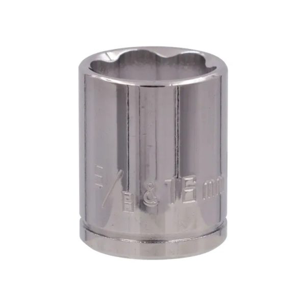 Metrinch 1/2IN Drive Socket 15MM X 19/32IN