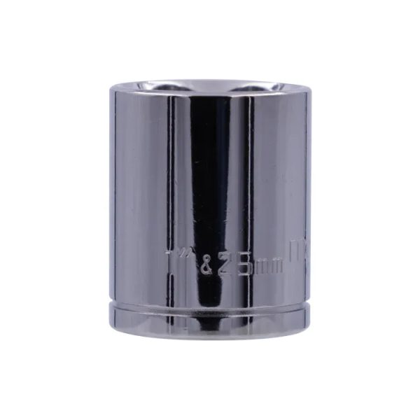 Metrinch 1/2IN Drive Socket 25MM X 1IN
