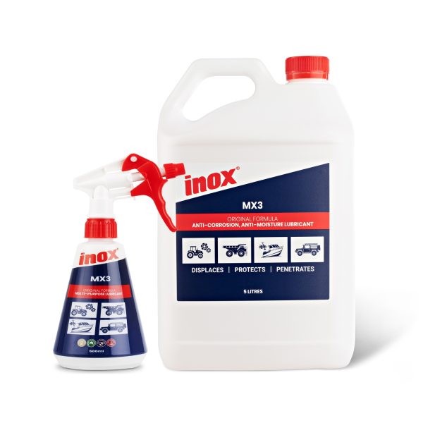 Inox MX3 Multi Purpose Lubricant w/ Applicator Bottle - 5L Bottle