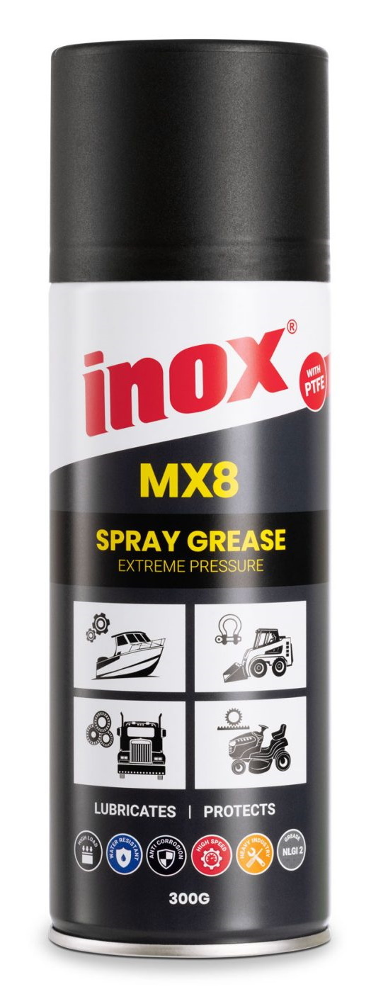 Inox MX8 Extreme Pressure High Temp Grease - 300g Aerosol