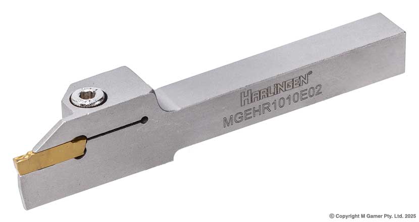 Harlingen MGEHR1010E02 2mm MGMN Indexable Grooving Tool Holder