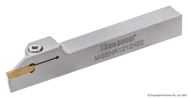 Harlingen MGEHR1212H02 2mm MGMN Indexable Grooving Tool Holder