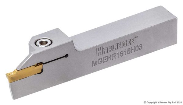 Harlingen MGEHR1616H03 3mm MGMN Indexable Grooving Tool Holder
