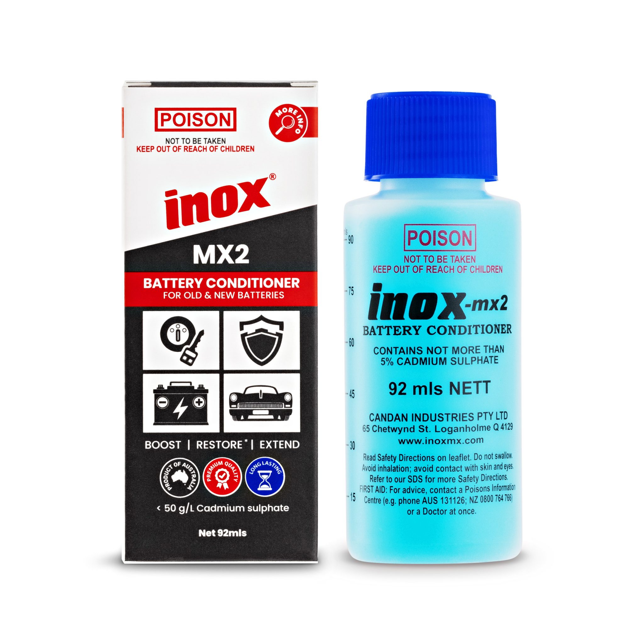 Inox MX2 Battery Conditioner - 92ml Bottle