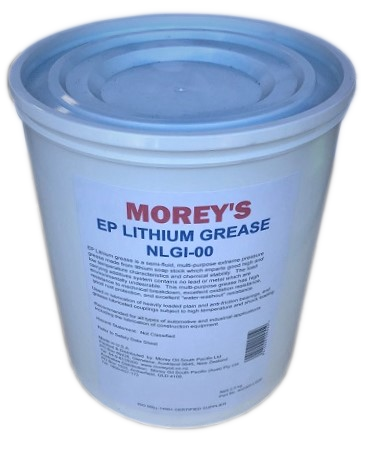 Morey's EP #00 Lithium Blue Grease - 2.5kg Tub