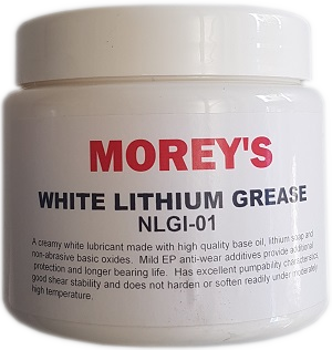 Morey's White Poly Grease No 1 - 2.5kg Tub