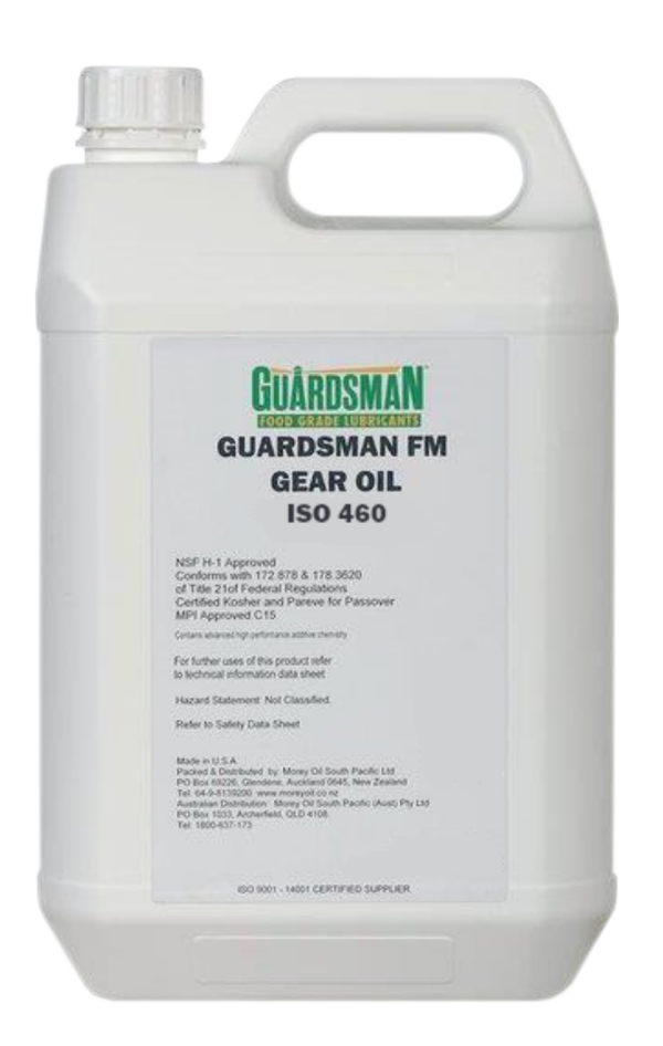 Morey's Guardsman FM Gear Oil ISO 460 - 5L Bottle