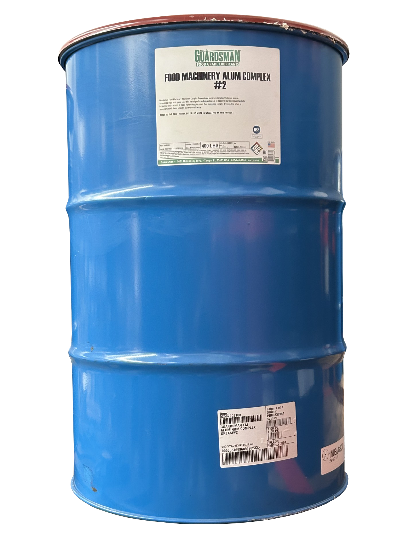 Morey's FM Aluminium Complex Grease - 180kg Drum