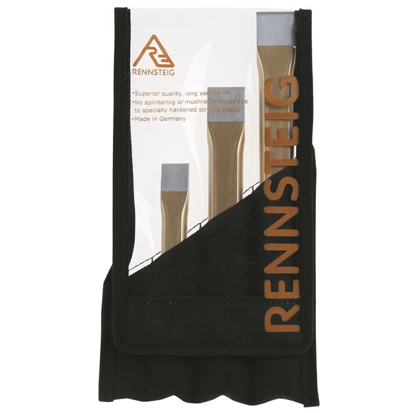 Rennsteig Flat Cold Chisel Set - 3 Piece