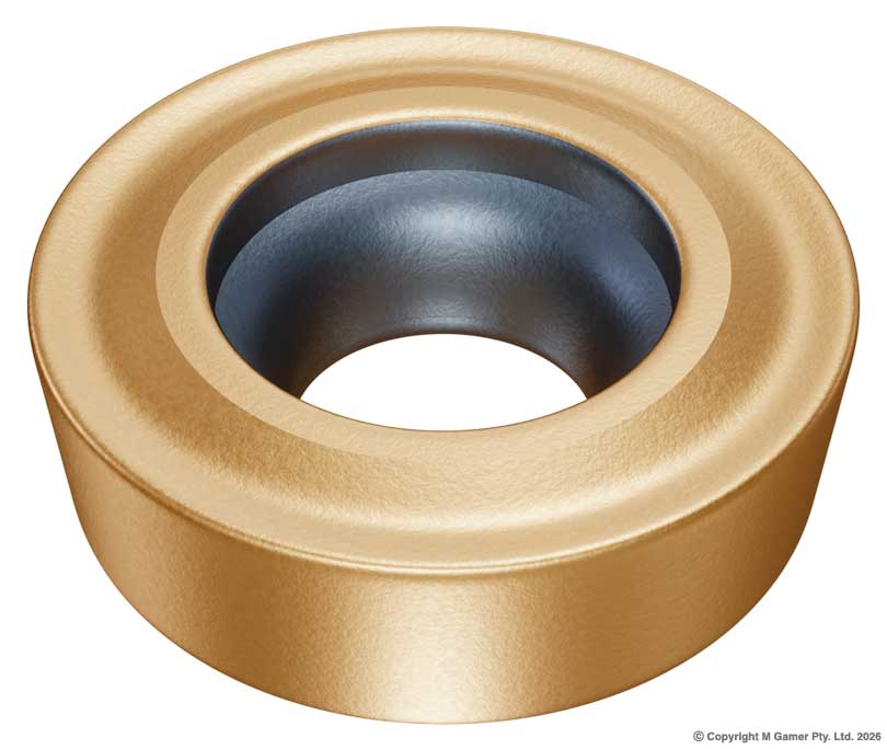 Harlingen RCMT10T3MO TiAlN Micro - Grain Carbide Semi - Finishing RCMT Insert - 10mm