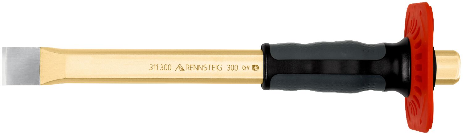 Rennsteig Cold Chisel W/handguard 300MM