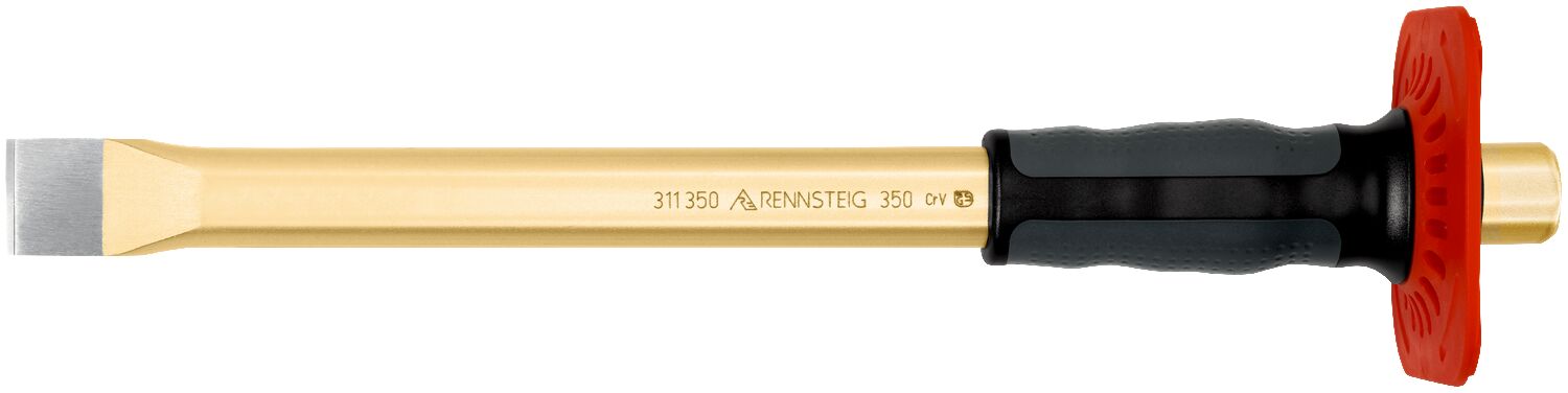 Rennsteig Cold Chisel W/handguard 350MM