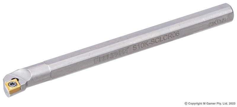 Harlingen H-221-10-003 10mm Right Handed Positive Rake CCMT Boring Bar
