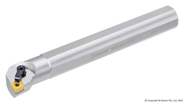 Harlingen S32S-MCLNR12 32mm Right Handed Negative Rake CNMG Boring Bar