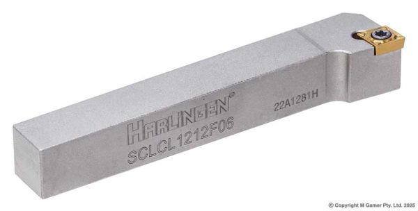 Harlingen SCLCL1212F06 12mm Left Handed CCMT Indexible Tool Holder
