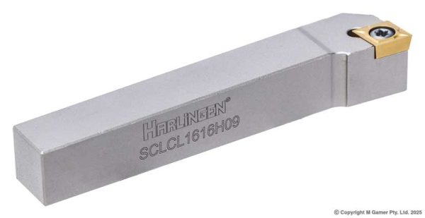 Harlingen SCLCL1616H09 16mm Left Handed CCMT Indexible Tool Holder