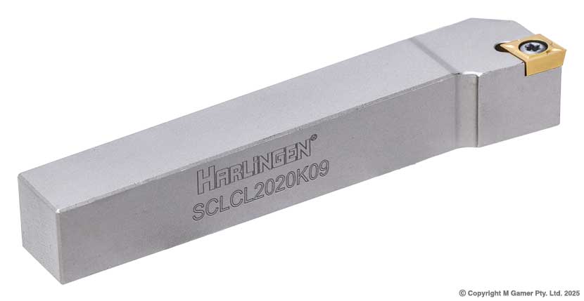 Harlingen SCLCL2020K09 20mm Left Handed CCMT Indexible Tool Holder