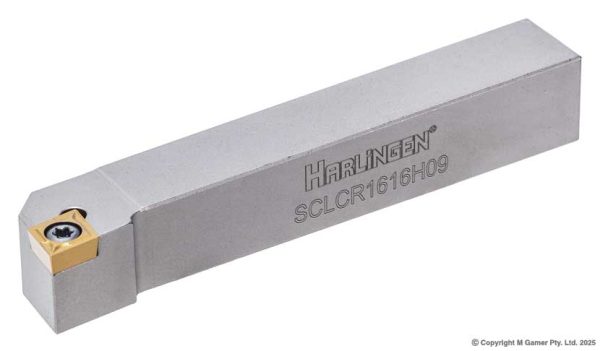 Harlingen SCLCR1616H09 16mm Right Handed CCMT Indexible Tool Holder