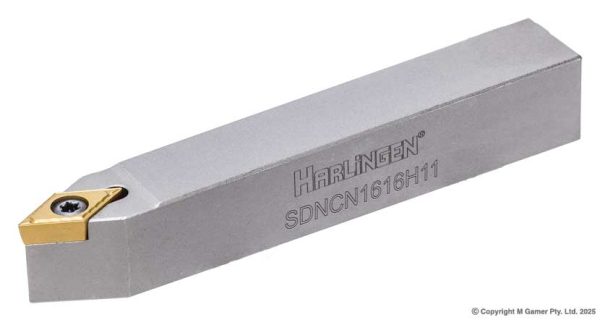 Harlingen SDNCN1616H11 16mm Neutral DCMT Indexible Tool Holder