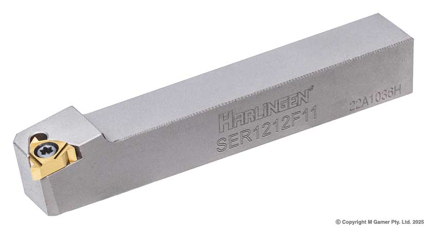 Harlingen SER1212F11 12mm Right Handed 16ER Indexable Tool Holder