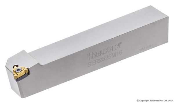 Harlingen SER2525M16 25mm 16ER Threading Tool Holder