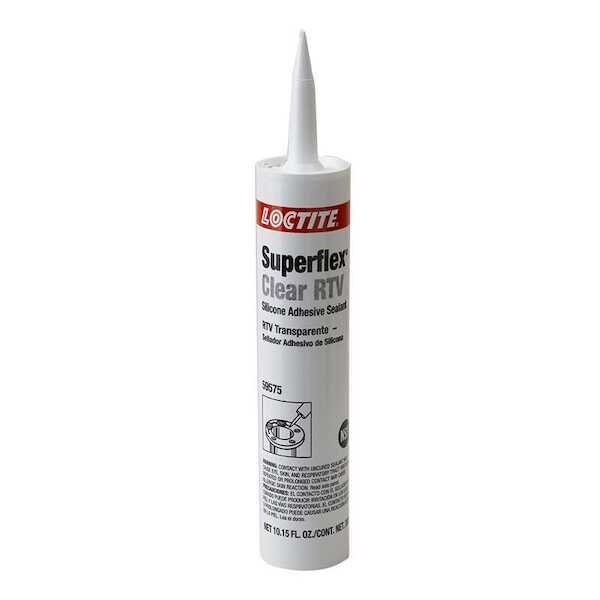 Loctite SI 595 Silicone - Clear Superflex RTV - 300ml Cartridge