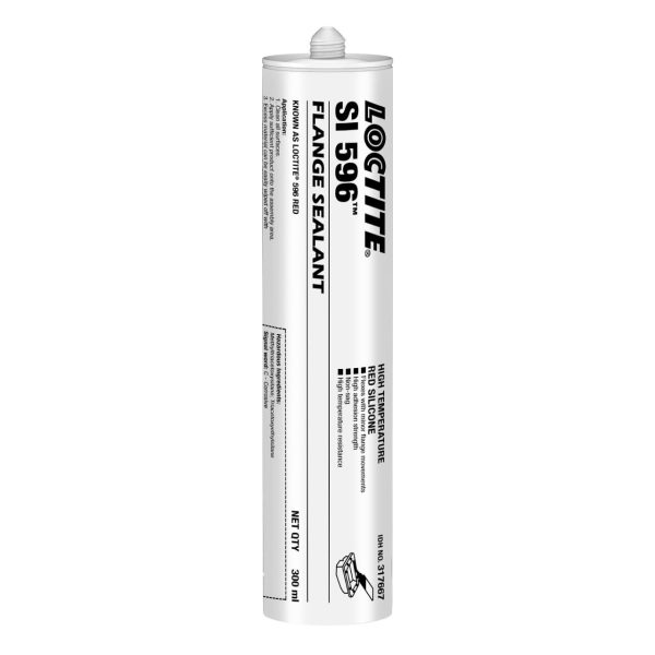 Loctite SI 596 Silicone - Red Superflex RTV - 300ml Cartridge