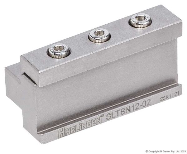 Harlingen SLTBN12-02 Self - Locking Cut - Off Tool Block - 12mm